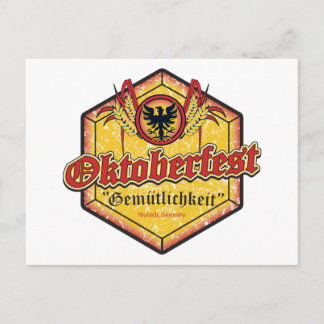 Oktoberfest - Pentagons design Vykort