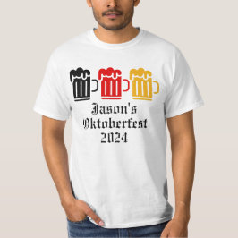 Oktoberfest Personlig Gift T Shirt