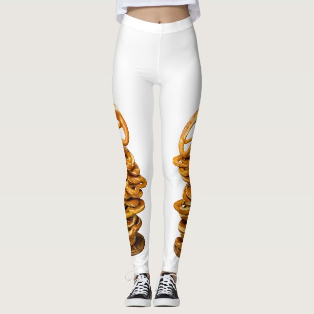 Oktoberfest Pretzel Leggings (Framsida)