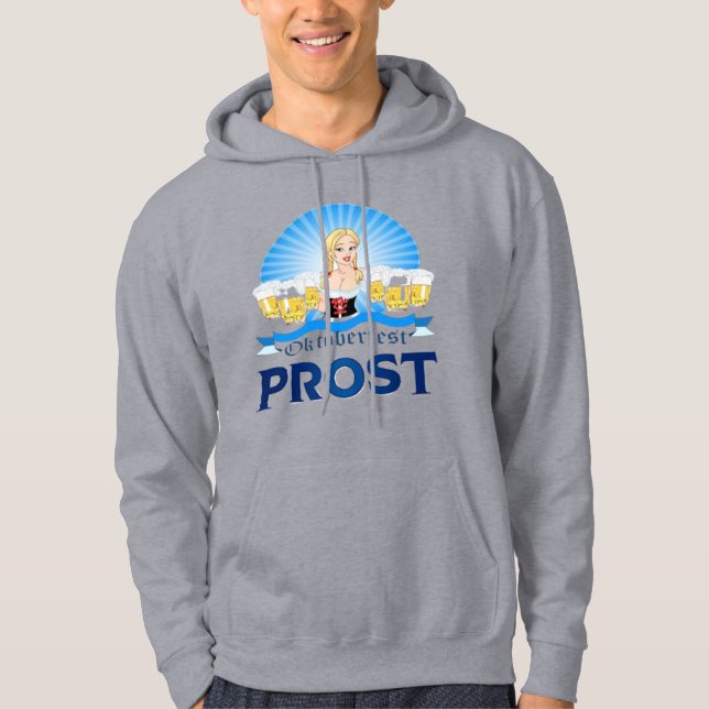 Oktoberfest Skål  Hoodie (Framsida)