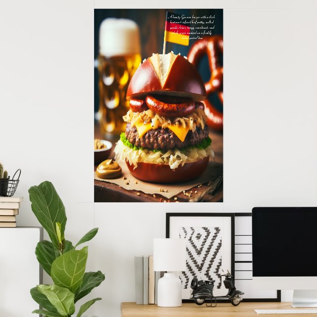 Oktoberfest - sprängningshändelse 24 x 36 poster (Hemmakontoret)
