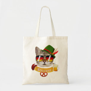 Oktoberfest T Funny Prost Pun Purrost Cat Tygkasse