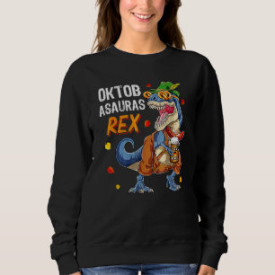 Oktoberfest T Rex Dinosaur Lederhosen Bavarian Cos Shirt