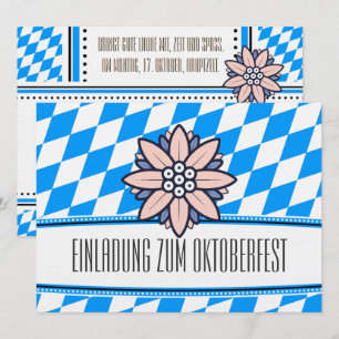 Oktoberfest tysk kultur inbjudningar