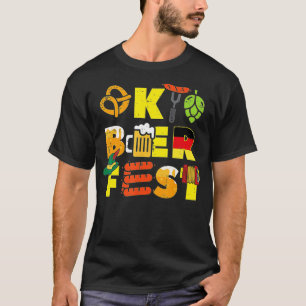 Oktoberfest Tyska Sak Cute Bavarian Festival M T Shirt