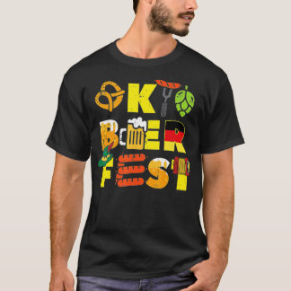 Oktoberfest Tyska Sak Cute Bavarian Festival M T Shirt