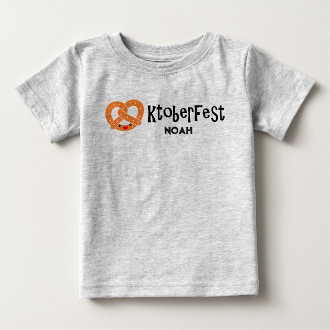 "Oktoberfest" Tyska språket Baby T-Shirt (Framsida)