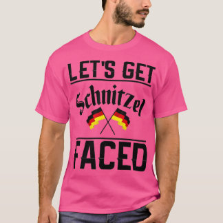Oktoberfesten gör att Schnitzel blir synlig på tys T Shirt