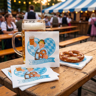 Oktoberfestfirande Pappersservett
