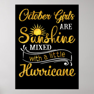 Oktoberflickorna är Sunshine Mixed Little Hurrican Poster