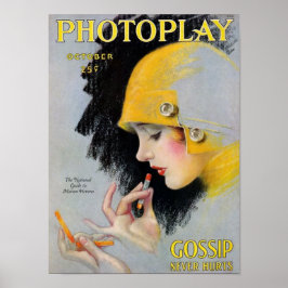 Oktoberfotouppspelning Poster