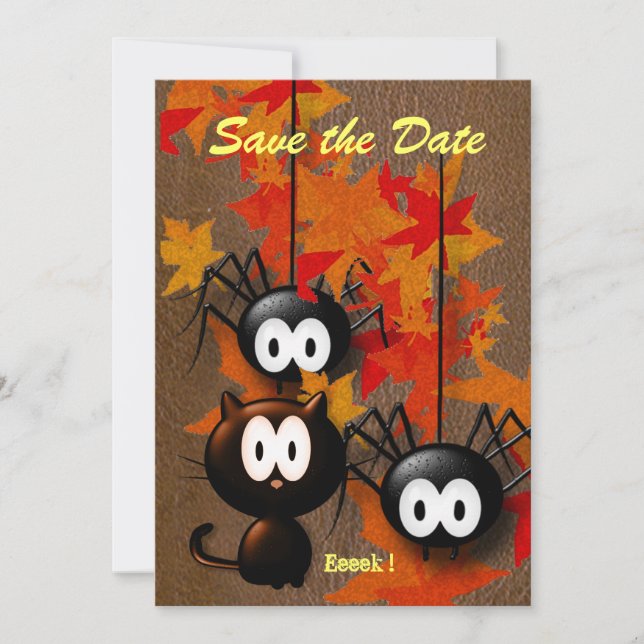 Oktoberinbjudan Spara Datumet (Framsida)