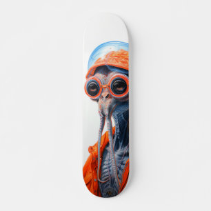 Oktohipster 7 3/4" mini skateboard bräda 18,5 cm