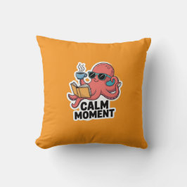 Oktopus-kaffe - Lugn Moment Pillow Kudde