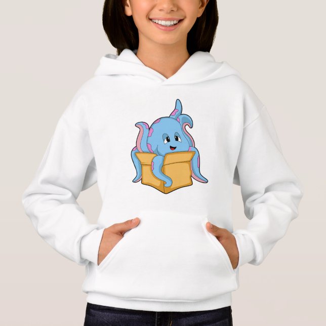 Oktopus med Packet.PNG T Shirt (Framsida)