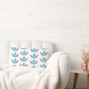 Oktopus och färggranulat Lumb Lumbarkudde