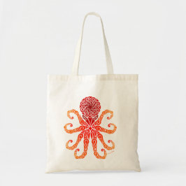 Oktopus, örttbrand tygkasse