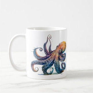 Oktopus Skriv ut kaffe Mugg