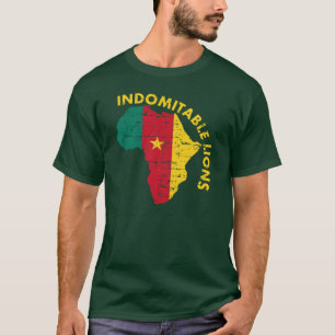 Okuvligt lejon av Kamerun Tee