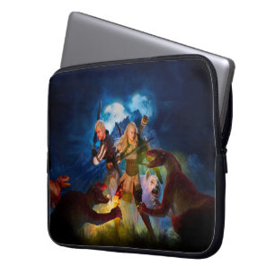 Okvenkelt flamma - Laptop sleeve