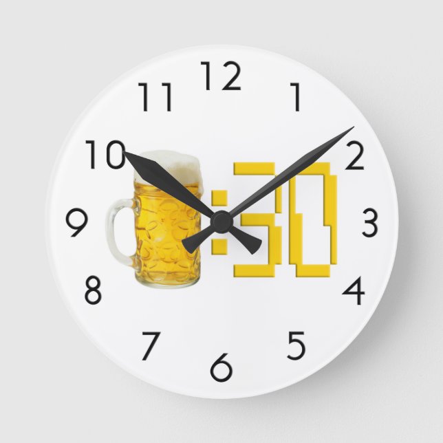 Öl:30 Rund Klocka (Framsida)