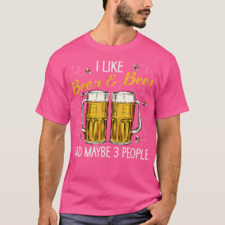 Öl Älskare Bes som dricker Öl Pub Party T Shirt