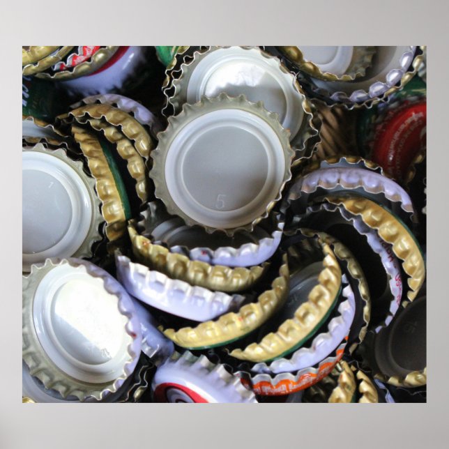 Öl Älskare Coola och Trendig I Kärlek Beer Poster (Framsidan)