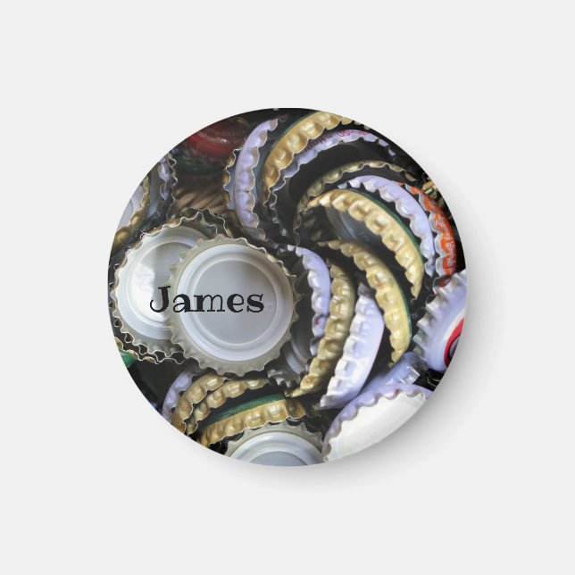 Öl Älskare Coola och Trendig Magnet (Framsidan)