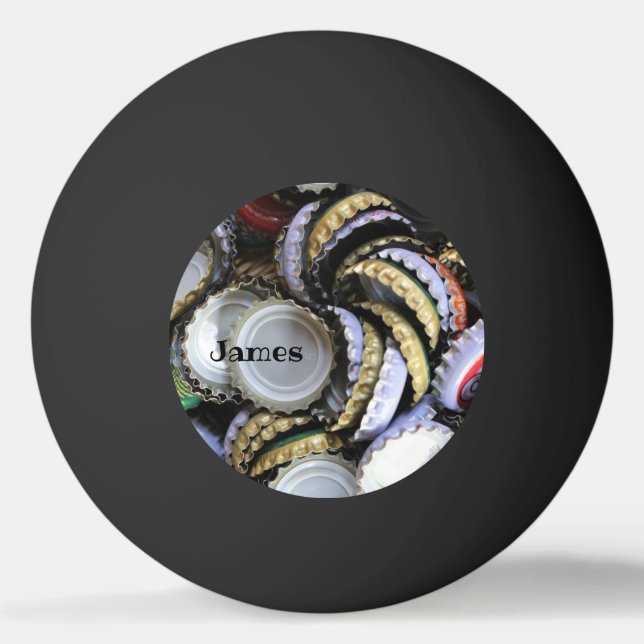 Öl Älskare Coola och Trendig Pingisboll (Framsidan)