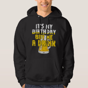Öl Älskare Det är min födelsedag att köpa en Rolig Hoodie