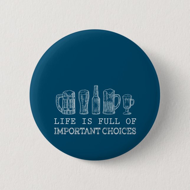 Öl Älskare| Viktiga val Knapp (Framsida)