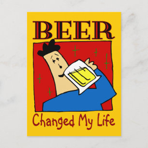 Öl ändrade mitt liv vykort