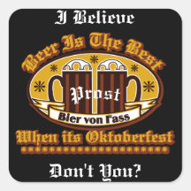 Öl är det bästa när Oktoberfesten protesterar