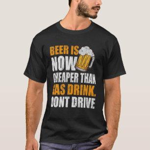 Öl är nu, fina gaspriser, kan gas, öl t shirt