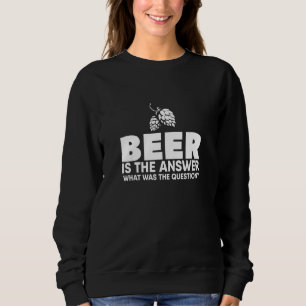 Öl är svaret på frågan t shirt
