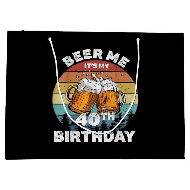 Öl åt mig, det är min 40-årsdag (Baksidan)