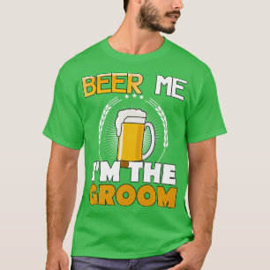 Öl åt mig, jag är brudgummen, rolig svensexa för t shirt
