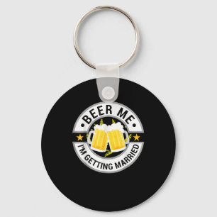 Öl åt mig jag gifter mig Skanparty Drinking Nyckelring