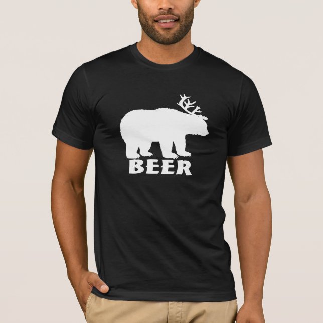 Öl Bear Tee Shirt (Framsida)