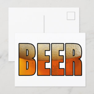 Öl, Beer älskare Vykort