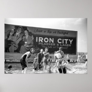 Öl Billboard, 1938 Poster