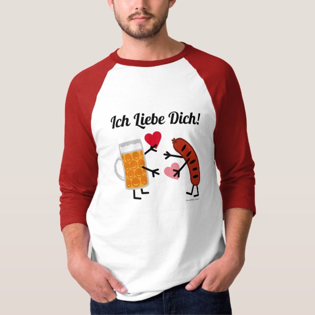Öl & Bratwurst - Ich Liebe Dich! (Jag älskar dig), Tee (Framsida)