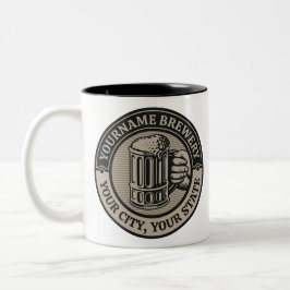 Öl Brewery Big Mugg vid Personlig NAMN