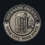 Öl Brewery Big Mugg vid Personlig NAMN Darttavla<br><div class="desc">Personlig NAMN Beer MUGG Slammer Brewery Pub,  med bärkassen för öl. Anpassa med NAMN eller Anpassningsbar Text!</div>