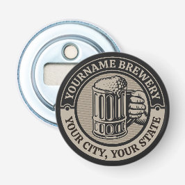 Öl Brewery Big Mugg vid Personlig NAMN Flasköppnare
