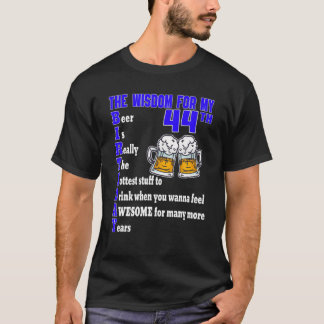 Öl bryggeri 44 år gammal - 44:e födelsedagen Dri T Shirt