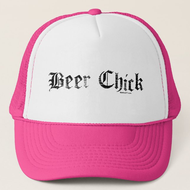 Öl Chick Truckerkeps (Framsida)