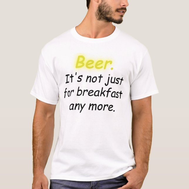 Öl. Den är inte precis för frukost någon mer Tröja (Framsida)