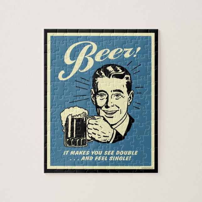 Öl: det får dig att se Dubbla Pussel (Vertikal)