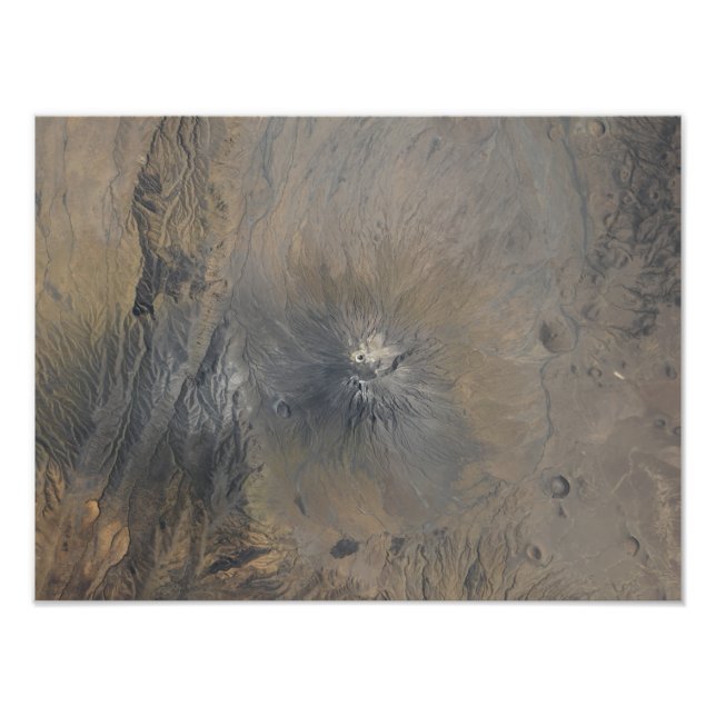 Ol Doinyo Langai i Tanzania Fototryck (Framsidan)